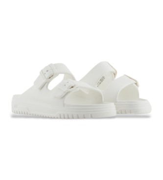 Armani Exchange Flip-flops med hvid monoblok-konstruktion