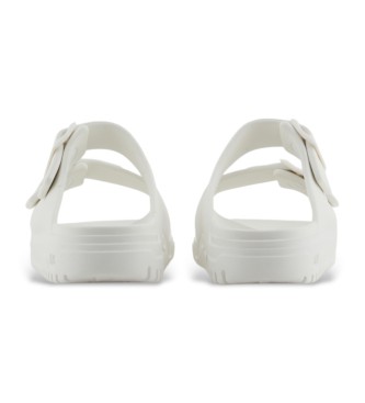 Armani Exchange Flip-flops med vit monoblockkonstruktion