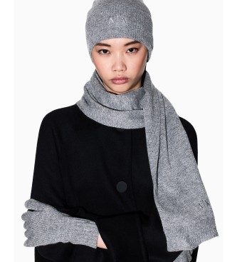 A|X Armani Exchange Echarpe foulard gris