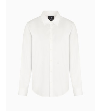 Armani Exchange Camisa clssica branca