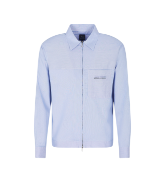 A|X Armani Exchange Chemise Bleu zip