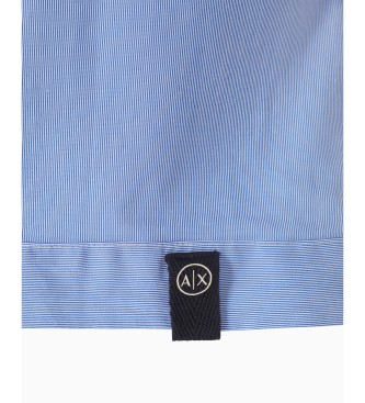 A|X Armani Exchange Chemise Bleu zip