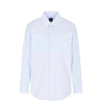 AIX Armani Exchange Camisa comprida branca