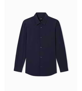 A|X Armani Exchange Camicia Button blu marino
