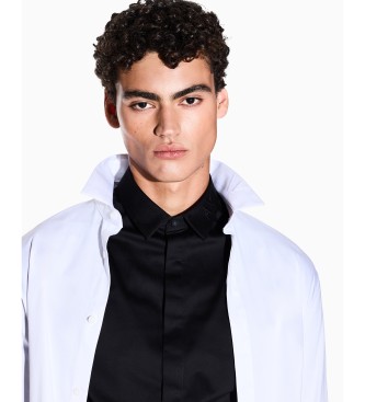 A|X Armani Exchange Długa koszula w kolorze białym