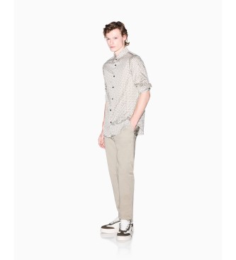 A|X Armani Exchange Soft beige shirt