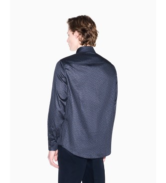 A|X Armani Exchange Button-down shirt navy