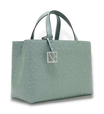 Armani Exchange Grne Einkaufstaschen