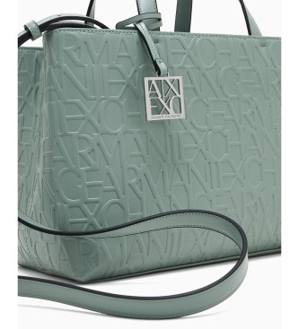 Armani Exchange Grne Einkaufstaschen