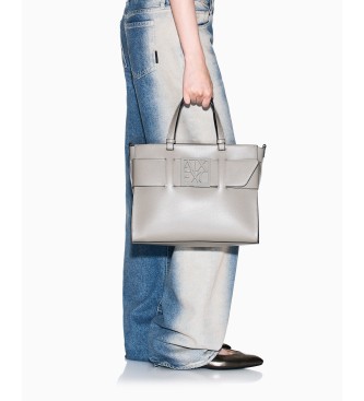 Armani Exchange Point taupe bag