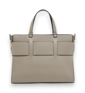 Armani Exchange Point taupe bag