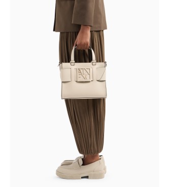 Armani Exchange Sacos de compras bege