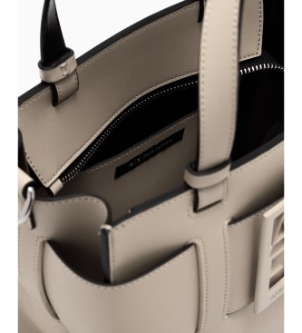 Armani Exchange Sacos de compras bege