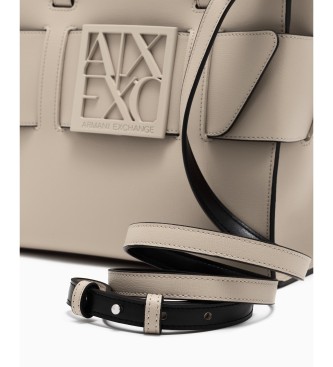 Armani Exchange Sacos de compras bege