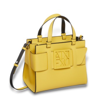 Armani Exchange Senf-Einkaufstaschen