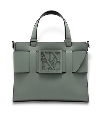 Armani Exchange Grne Einkaufstaschen
