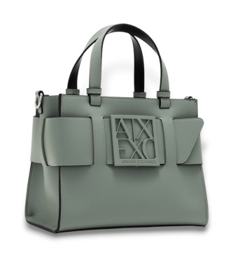 Armani Exchange Grne Einkaufstaschen