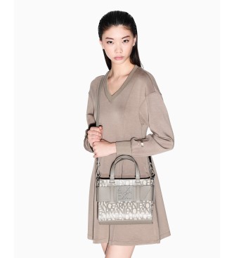 A|X Armani Exchange Saco bege com logtipo