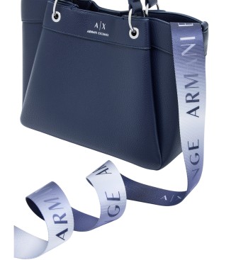 AIX Armani Exchange Bolso Double marino
