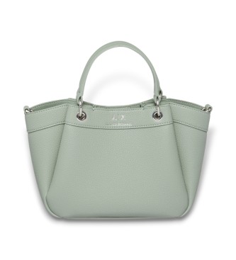 Armani Exchange Minimalistyczna zielona torba
