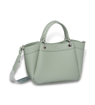 Armani Exchange Minimalistyczna zielona torba