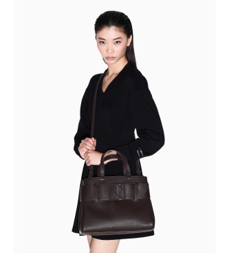 AIX Armani Exchange Bolso Tonal marrn
