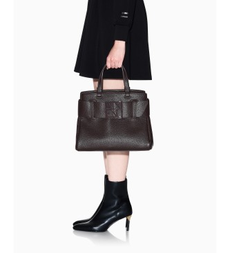 AIX Armani Exchange Bolso Tonal marrn