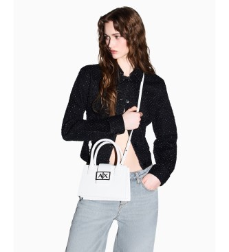 A|X Armani Exchange Sac � main � structure blanche