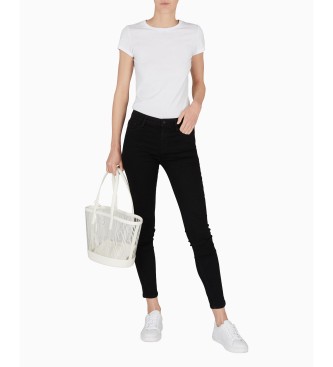 Armani Exchange Weie Journal-Tasche