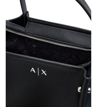 Armani Exchange Black Chain Handbag