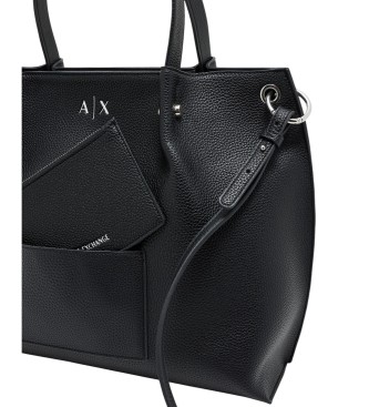 Armani Exchange Black Chain Handbag