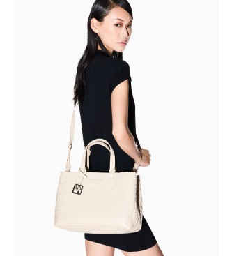 Armani Exchange Integral beige bag