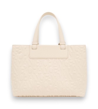 Armani Exchange Integral beige bag