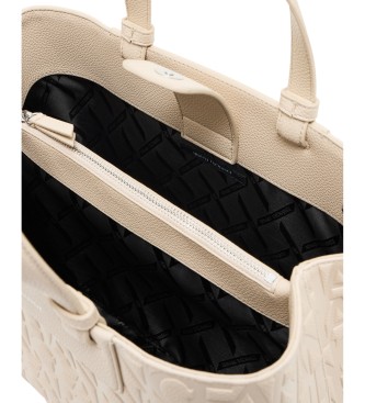 Armani Exchange Integral beige bag