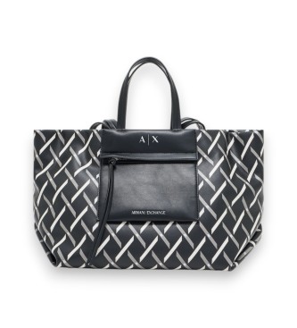 Armani Exchange Print bag black