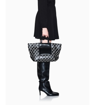 Armani Exchange Print bag black