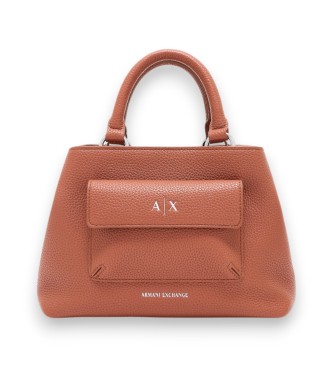Armani Exchange Brown Pack Bag