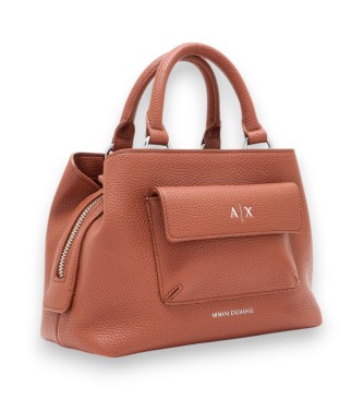 Armani Exchange Brown Pack Bag