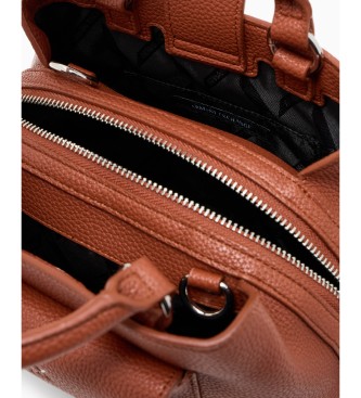 Armani Exchange Brown Pack Bag