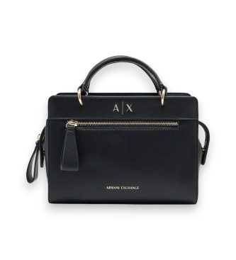 AIX Armani Exchange Bolso Soft negro
