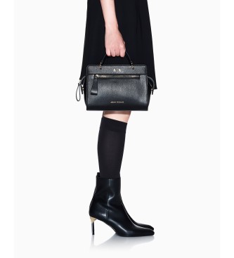AIX Armani Exchange Bolso Soft negro