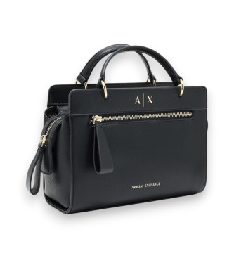 AIX Armani Exchange Bolso Soft negro