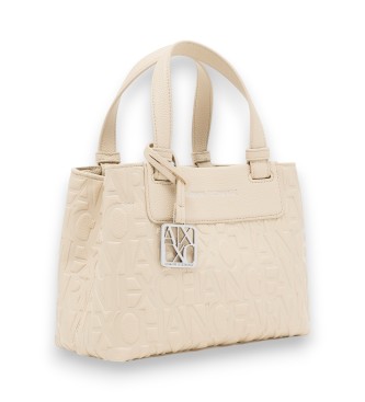 AIX Armani Exchange Bolso Family beige