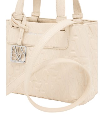 AIX Armani Exchange Bolso Family beige