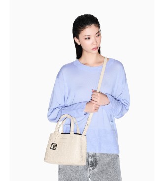AIX Armani Exchange Bolso Family beige