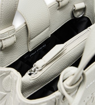 A|X Armani Exchange Beige v�ska med logotryck