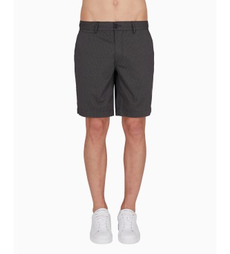 Armani Exchange Bermudashorts i marinebl bomuld med stretch