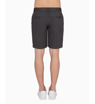 Armani Exchange Bermudashorts i marinebl bomuld med stretch