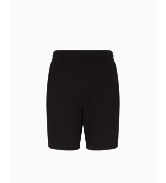 A|X Armani Exchange Shorts i piqu�-blanding, sort