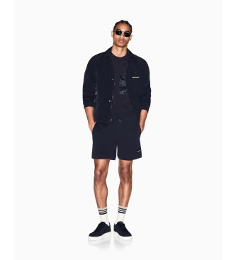 A|X Armani Exchange Navy drawstring shorts